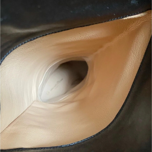 Gianvito Rossi half knee high lambskin leather boots  Sz 38 - Picture 16 of 16